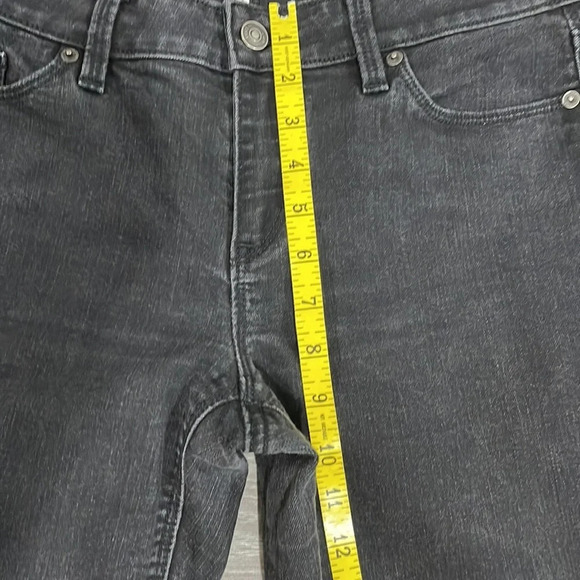 LOFT Modern Skinny Denim Jeans Black Wash 30 / 10 - Picture 9 of 15